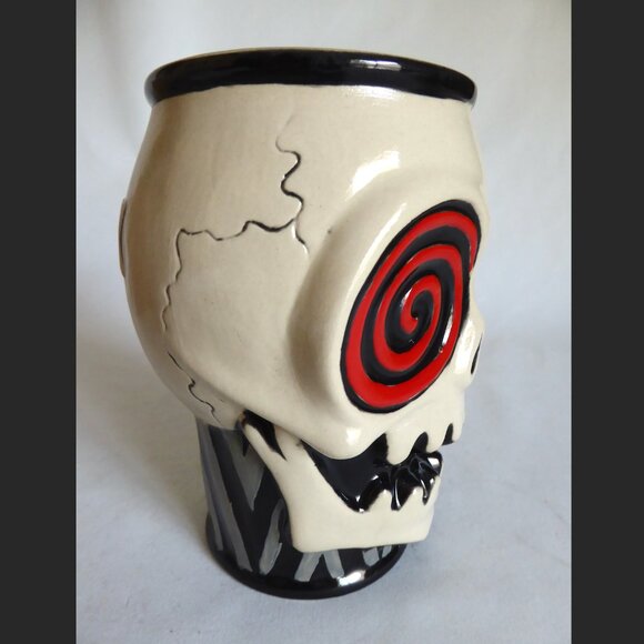 NEW 2016 LE 250 MUNKTIKI VORTEX BAR HIP-MO-TIZER SKULL CERAMIC TIKI MUG - Picture 4 of 10